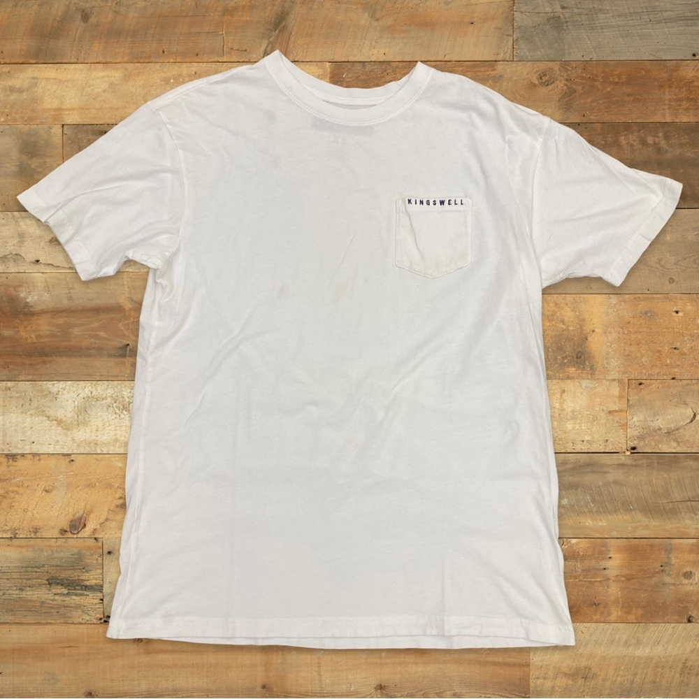 Kingswell Pocket Tee White XLarge